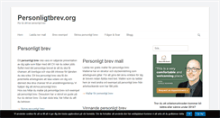 Desktop Screenshot of personligtbrev.org